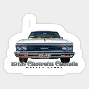 1966 Chevrolet Chevelle Malibu Coupe Sticker